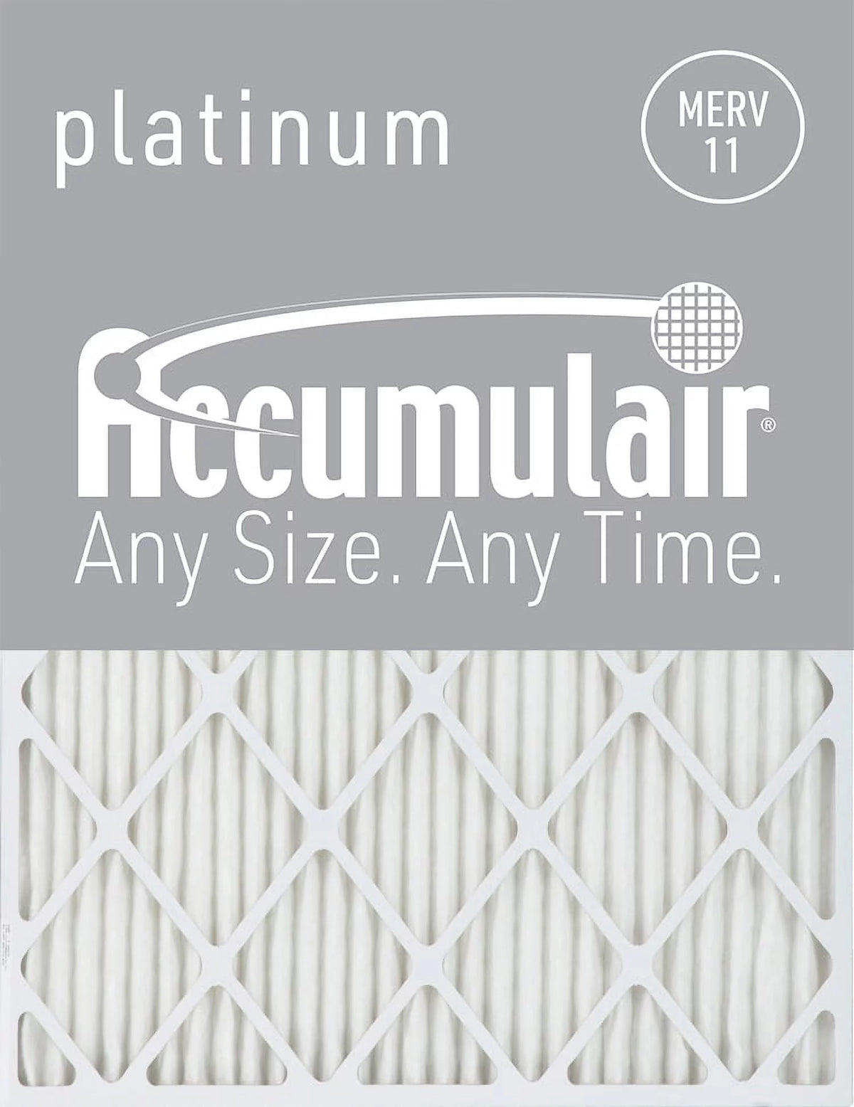 Accumulair Platinum 20x25x6 MERV 11 Air Filters (6 Pack)