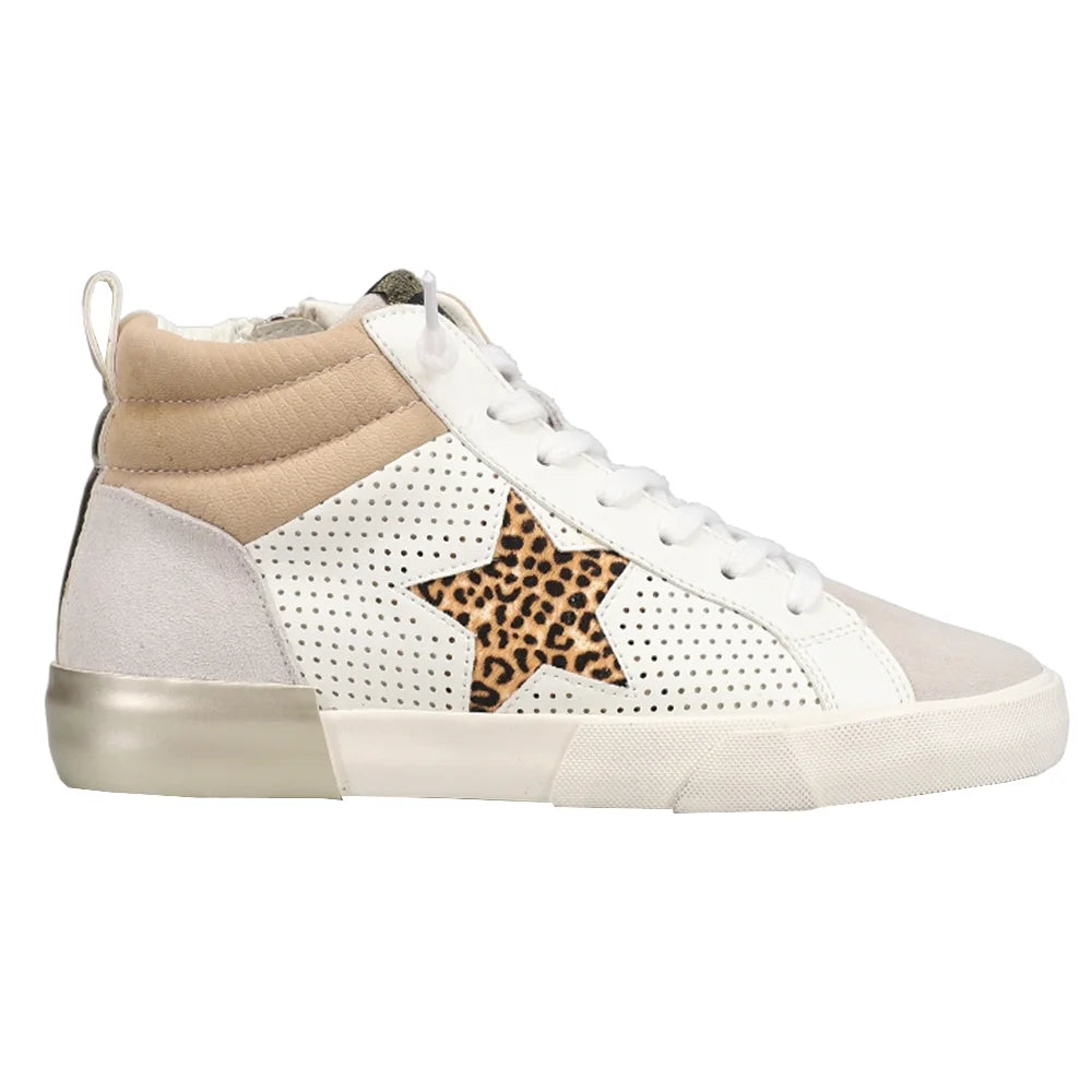 Vintage Havana  Womens Lester Leopard High   Sneakers Casual Shoes Casual