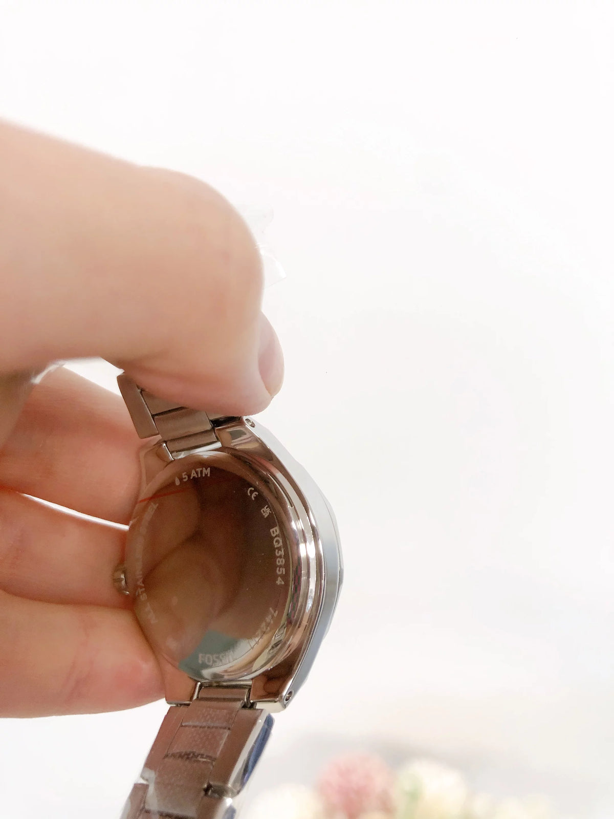 Fossil BQ3854 Eevie Three-Hand Date Rust-resistant Alloy Watch