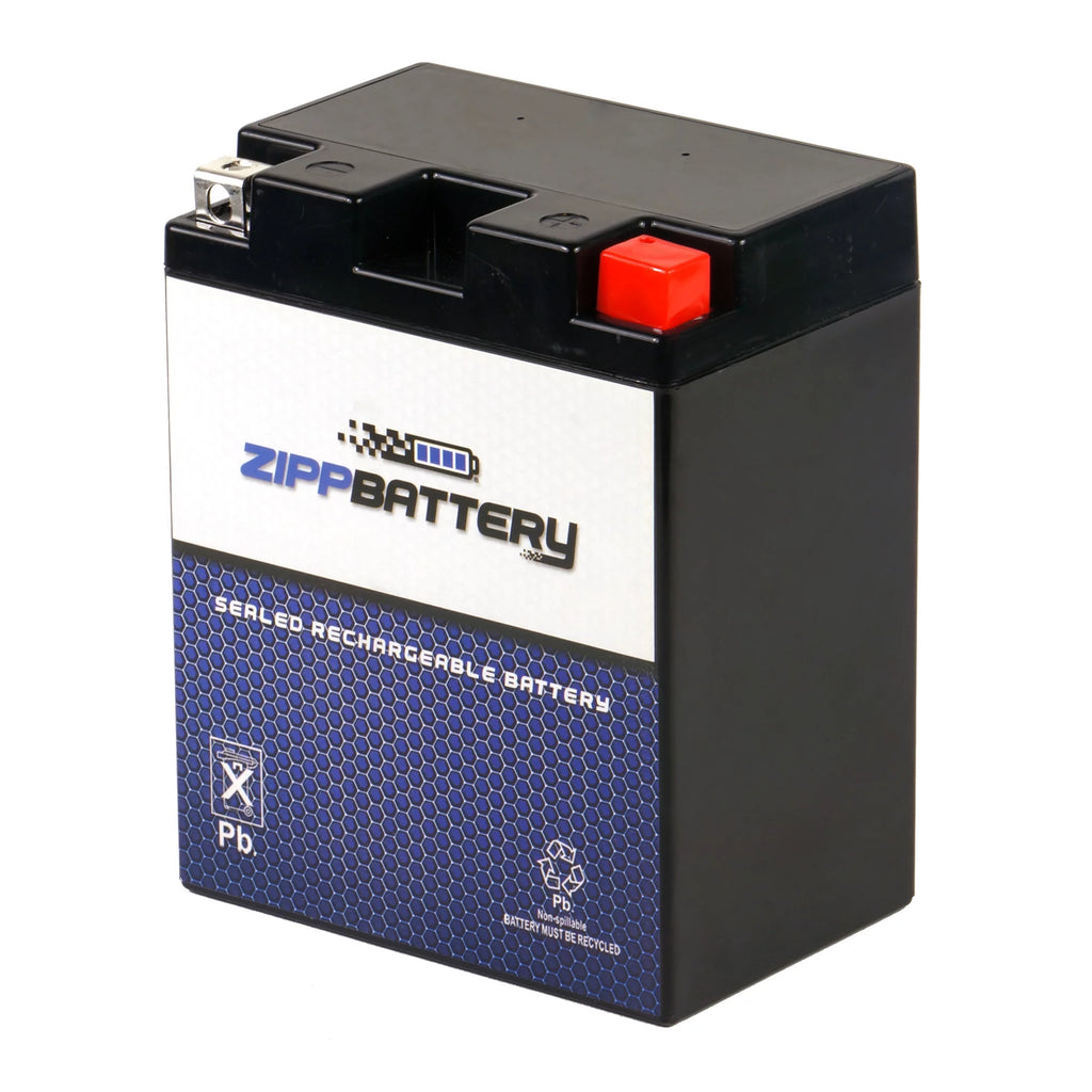 Zipp Battery YTX14AHL-BS (14AHL-BS 12 Volt,12 Ah, 210 CCA) Motorcycle Battery for Suzuki 1100cc Gsx-r1100 1990