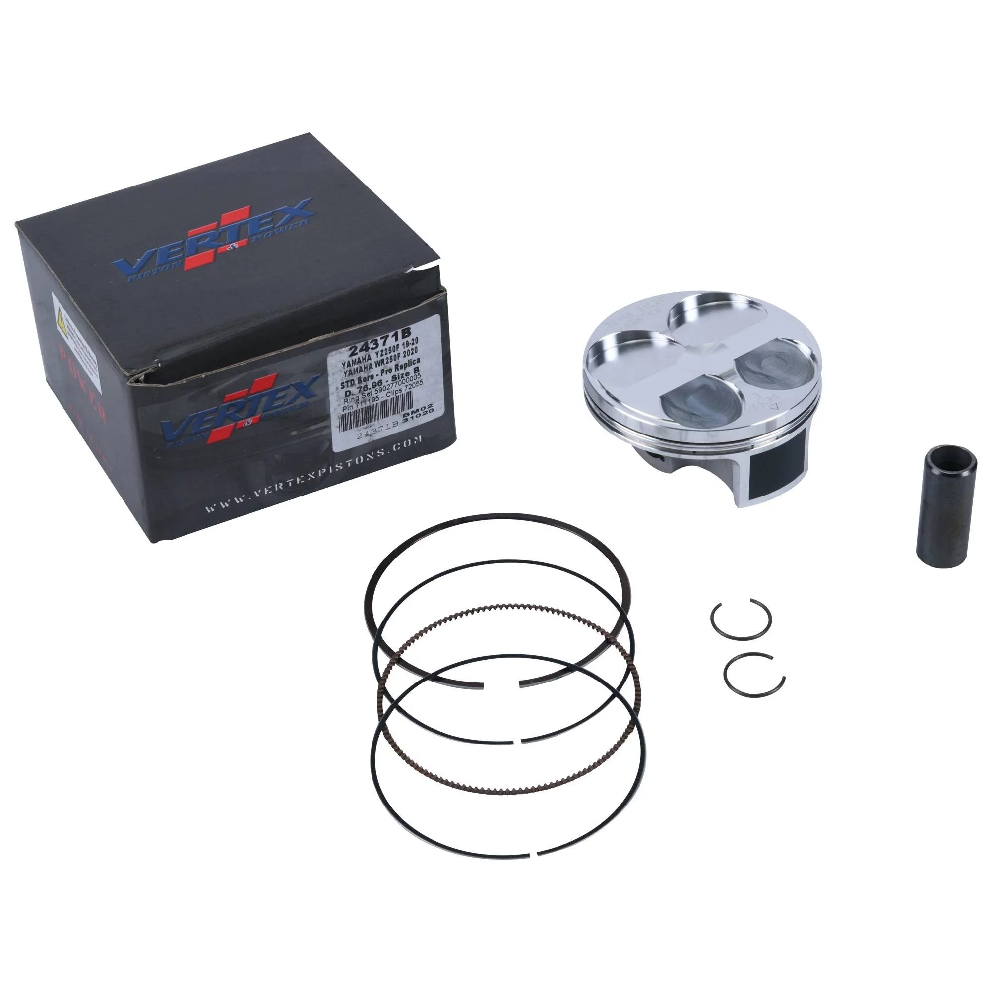 Vertex Forged Replica Piston Kit 24371B For Yamaha YZ 250 F 19