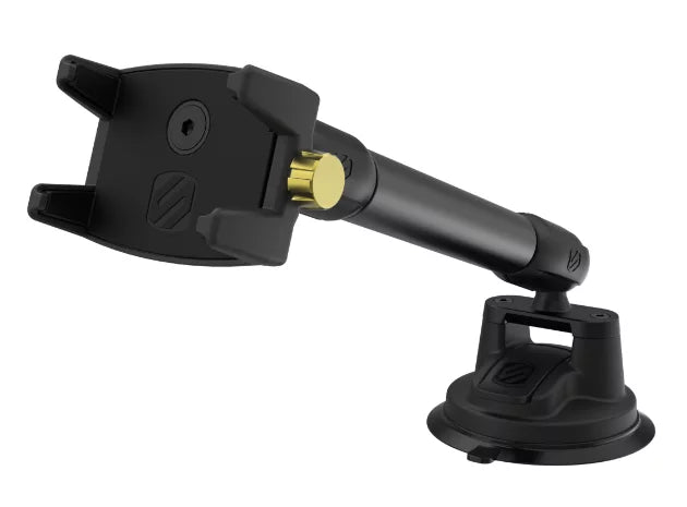 Scosche BMG1WDLHD-VA1 HDGrip XL Heavy Duty Suction Cup Window/Dash Phone Mount Black
