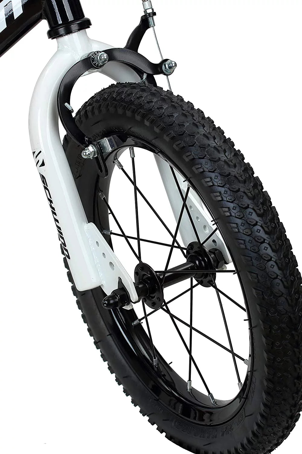 Schwinn Koen Boys Bike for Toddlers and Kids, 14 inch Wheels for Ages 2 Years and Up, Black, Training Wheels, Adjustable Seat
