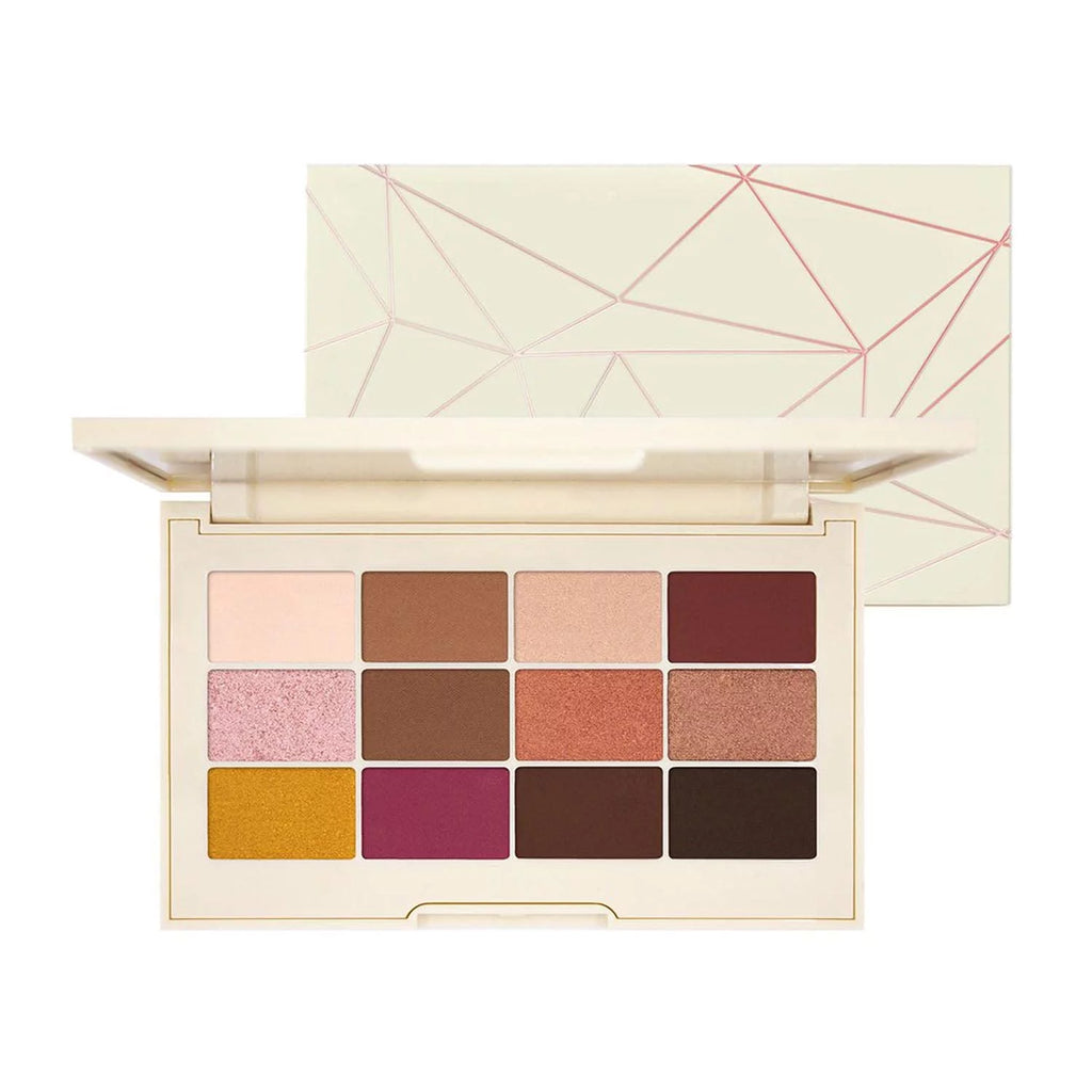 Jouer Rose Gold Matte & Shimmer Eyeshadow Palette