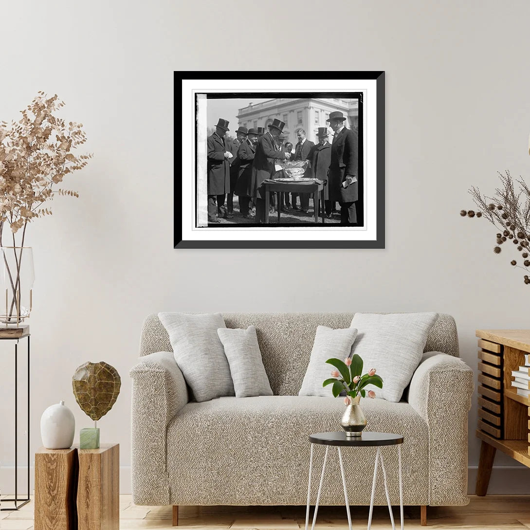 Historic Framed Print, Baron Cartier de Marchienne, 17-7/8" x 21-7/8"