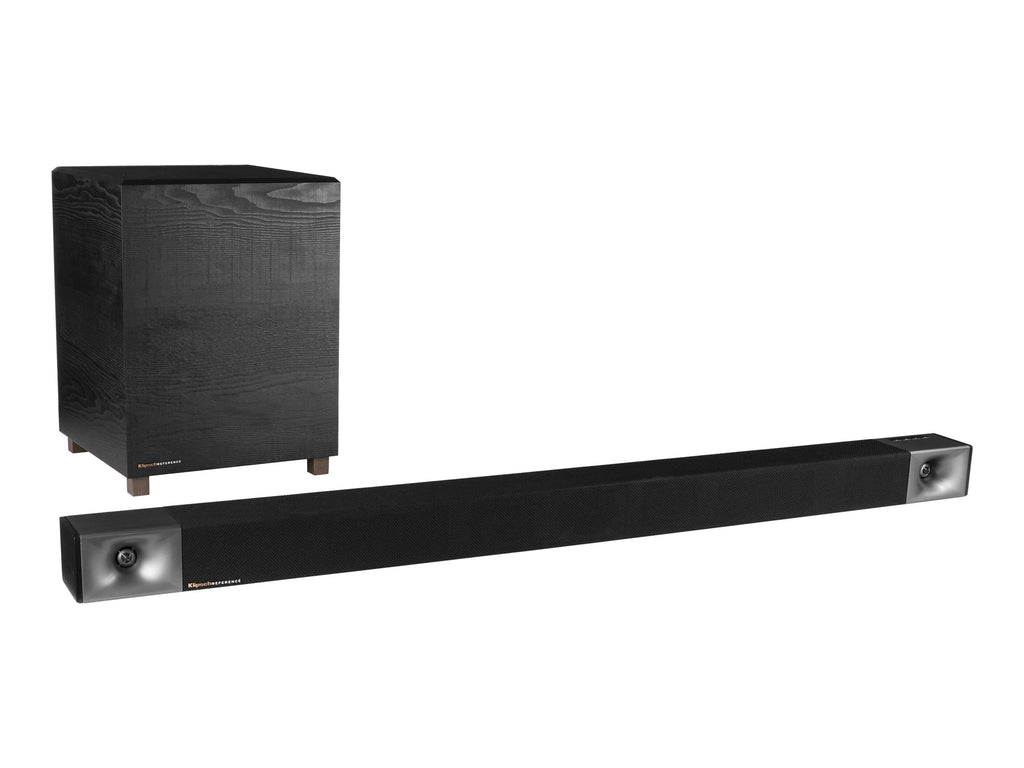 Klipsch BAR 48 - Sound bar system - 5.1-channel - wireless - Bluetooth - 500 Watt (total) - black