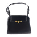 Previously Owned CARTIER Cartier sapphire line handbag calf dark navy mini bag (Good)