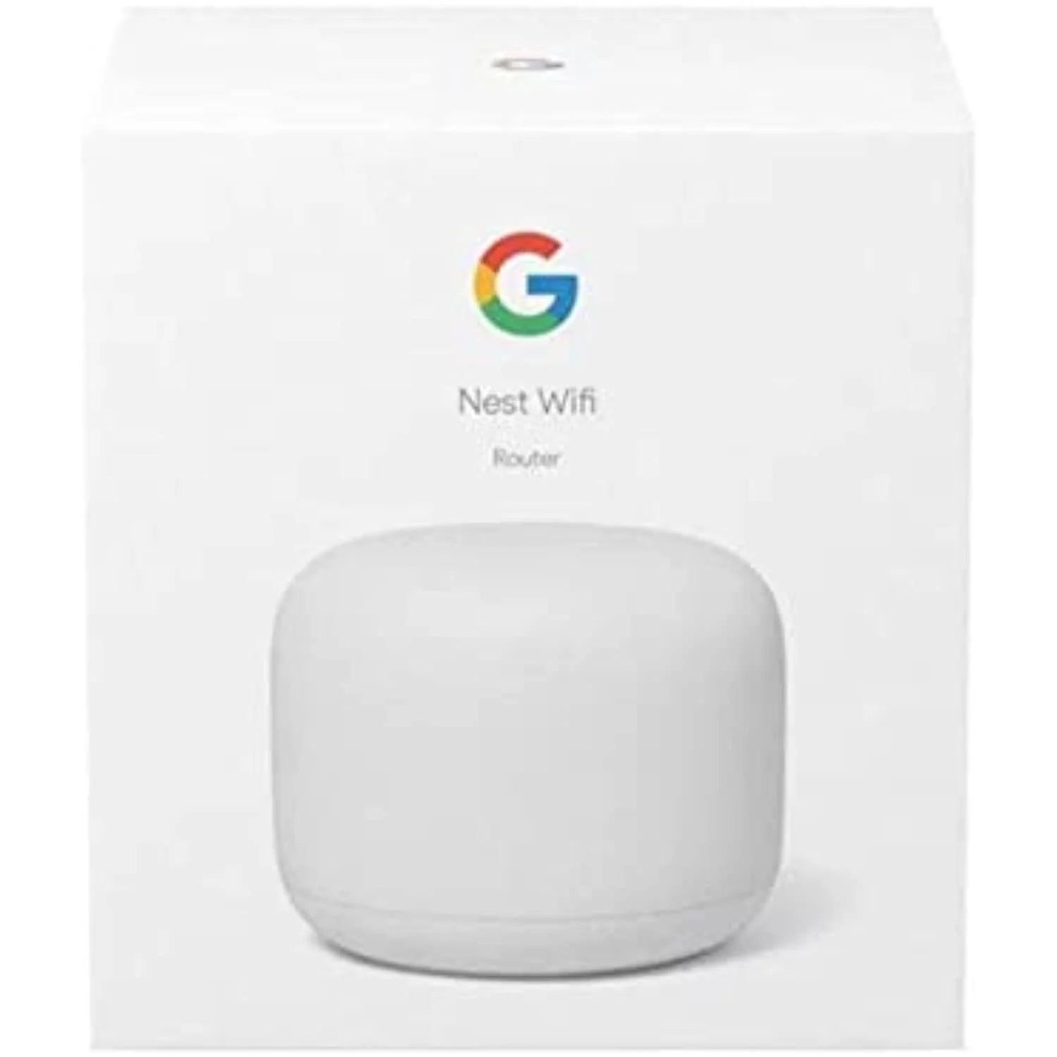 Google Nest WiFi - AC2200 (2nd Generation) Router and Add On Access Point Mesh Wi-Fi System Bundles (Router Only, Snow)