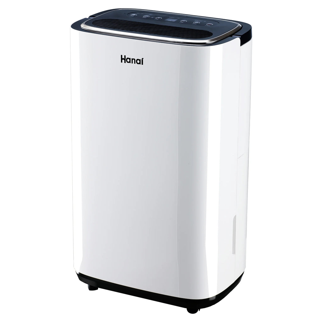 WANAI 50 Pint Dehumidifiers,Intelligent Humidity Control Dehumidifier for Basements, Large Rooms, Bathrooms, Max Moisture Removal 70 Pints (95 "F, 95% RH)