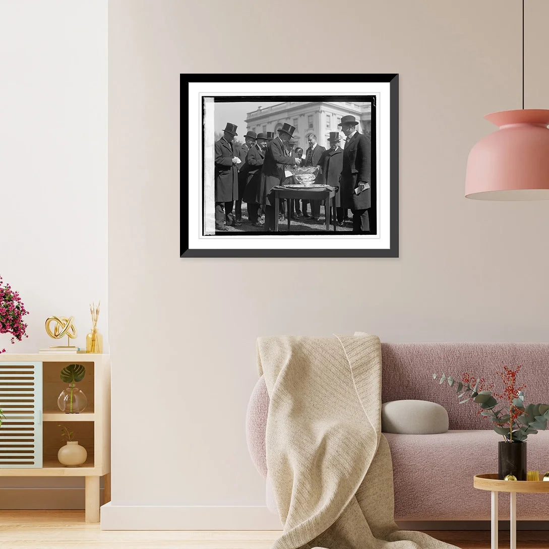 Historic Framed Print, Baron Cartier de Marchienne, 17-7/8" x 21-7/8"