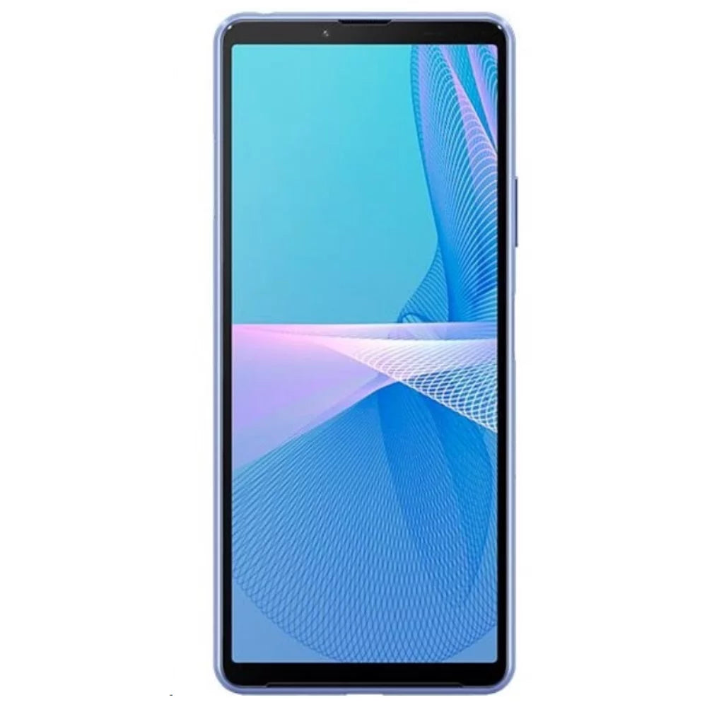 Previously Owned Sony Xperia 10 III 5G 128GB XQ-BT52 6GB RAM GSM Factory Unlocked Smartphone - Blue (Like New)