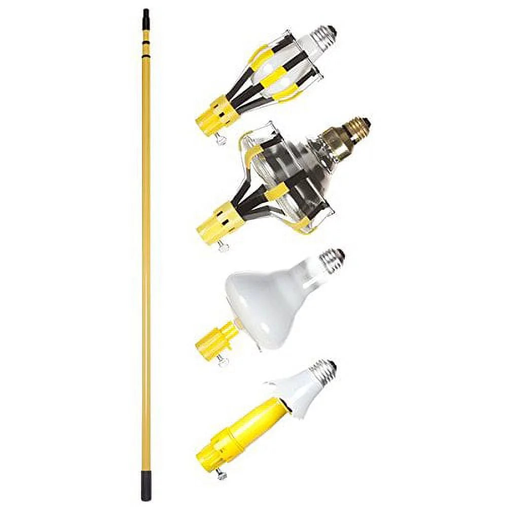 Bayco LBC600SDLB - Light Bulb Changer Kit - 8 Unit Floor Display - 11 Alloy Pole And Broken Bulb Changer