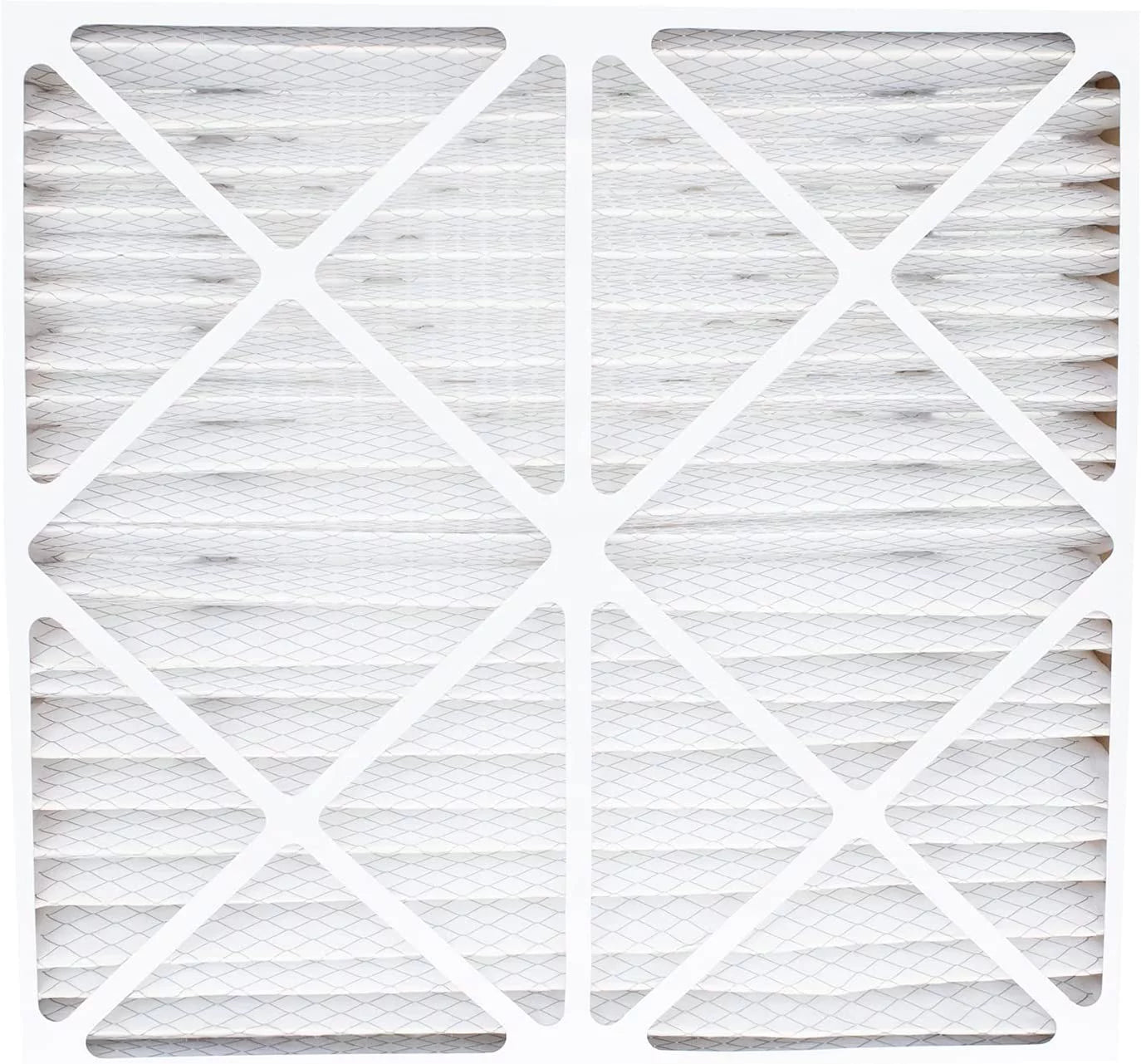 Filterbuy 24x25x5 MERV 8 Pleated HVAC AC Furnace Air Filters for Carrier FILXXCAR0024 (3-Pack)