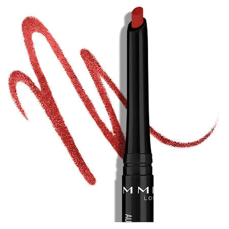 Rimmel Lasting Finish Exaggerate Automatic Lip Liner, 045 Epic Burgundy 0.01 OZ Pack of 2