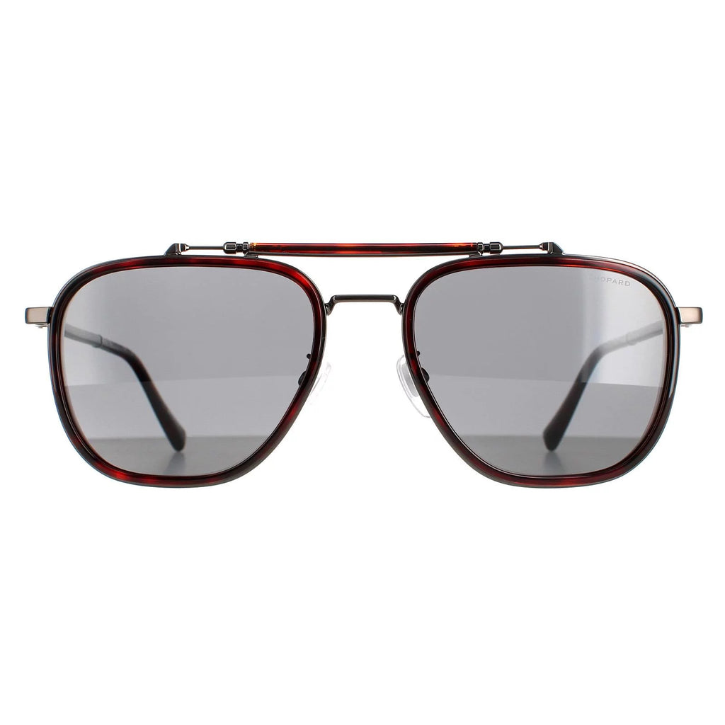 Chopard Sunglasses SCHC85M 0300 Shiny Rose Gold Smoke Gradient