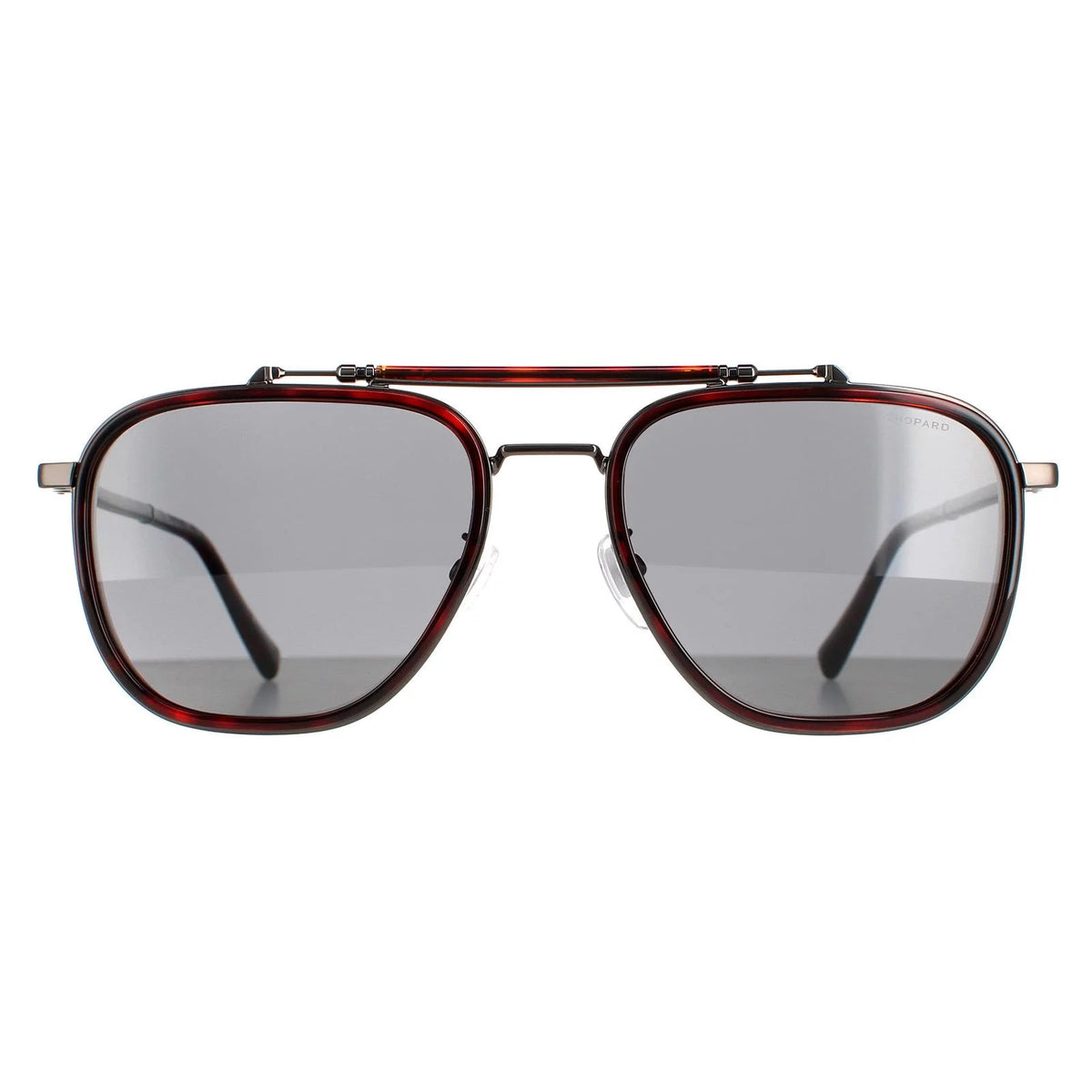 Chopard Sunglasses SCHC85M 0300 Shiny Rose Gold Smoke Gradient