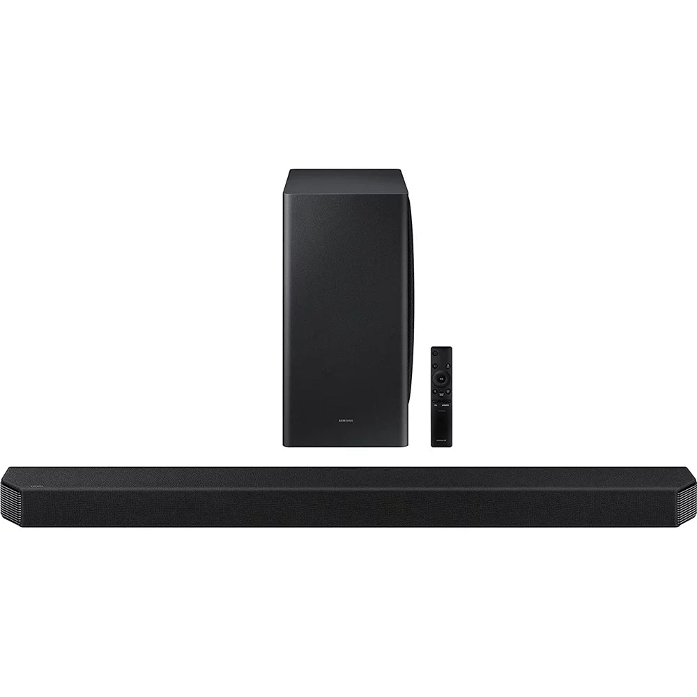 Samsung HW-Q900A 9.1.4ch Surround Sound Wireless Home Theater Bundle 7.1.2ch Dolby Atmos /DTS:X Soundbar + Swa-9500S 2.0.2ch Rear Speaker Kit + Subwoofer + Extended Coverage + 2 Deco Gear HDMI Cables
