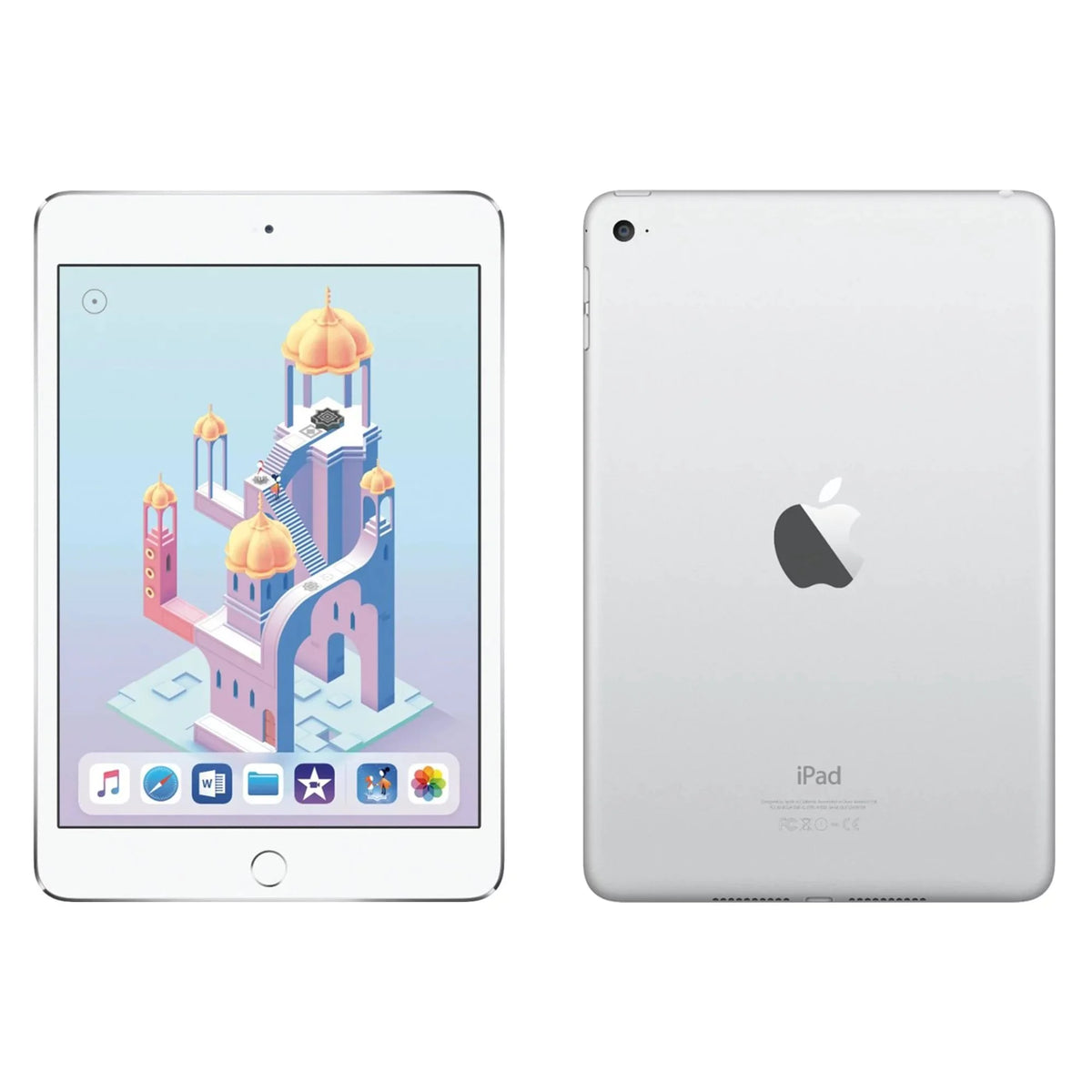 Restored Apple Ipad Mini 4th. Gen - 7.9"  Apple A8 2GB RAM 32GB Storage - Wifi+Cellular Previously Owned