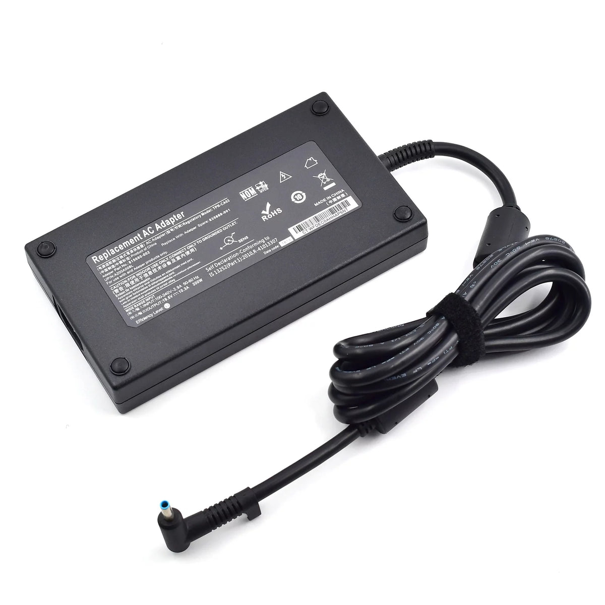 19.5V 10.3A 200W Adapter Charger for HP OMEN Pavilion Gaming 15 17 Envy 15 4.5*3.0mm TPN-CA03 TPN-DA10 TPN-LA21
