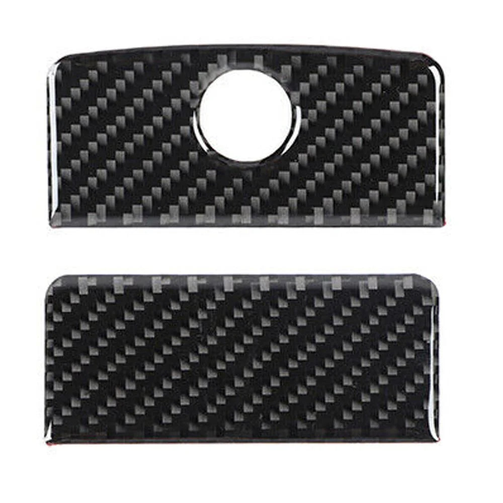Teledu Carbon Fiber Co-pilot Storage Box Handle for Chevrolet Silverado Accessories