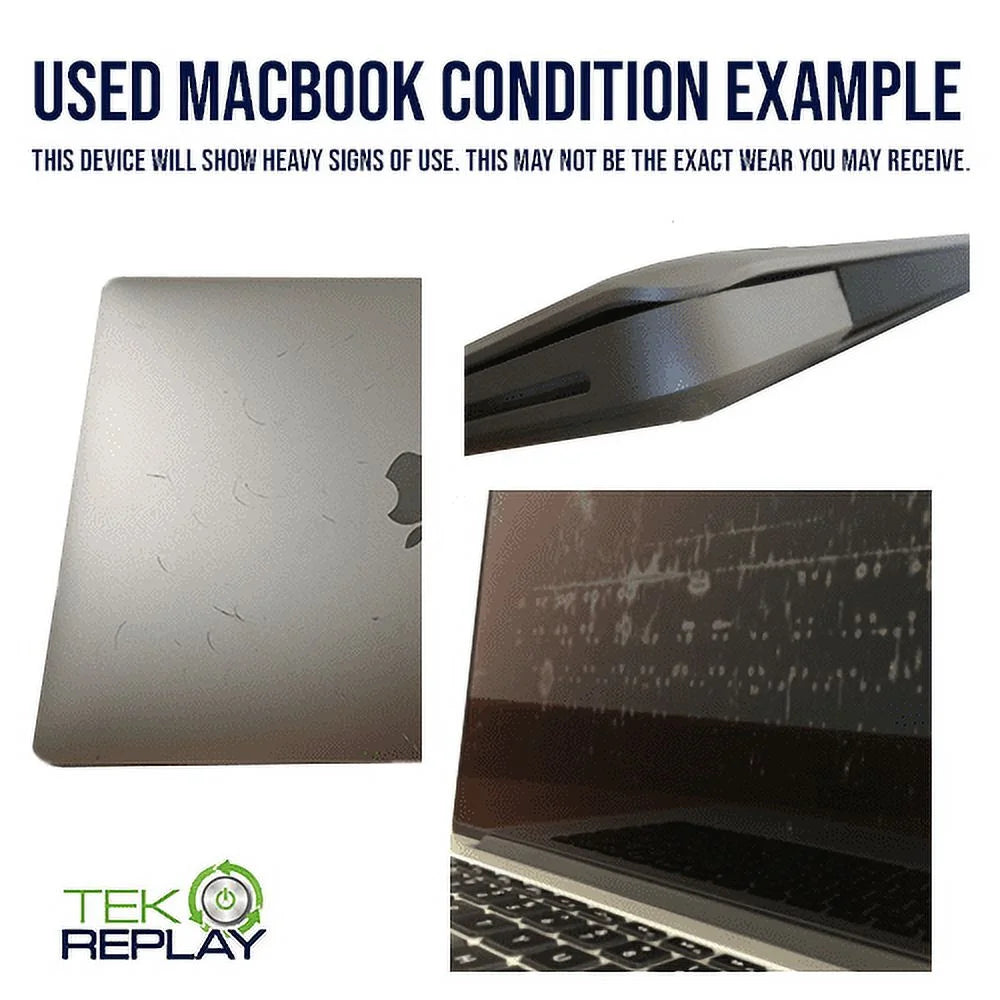 Previously Owned Apple MacBook Pro Laptop Core i5 2.3GHz 8GB RAM 256GB SSD 13" Silver MPXU2LL/A (2017) - Fair