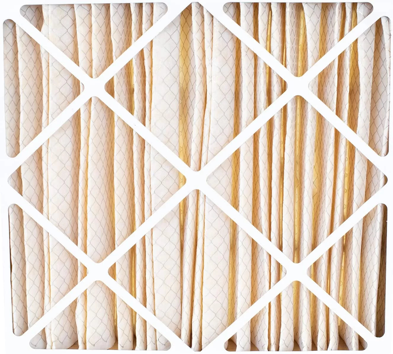 Filterbuy 16x20x5 MERV 11 Pleated HVAC AC Furnace Air Filters for Honeywell FC100A1003 (3-Pack)