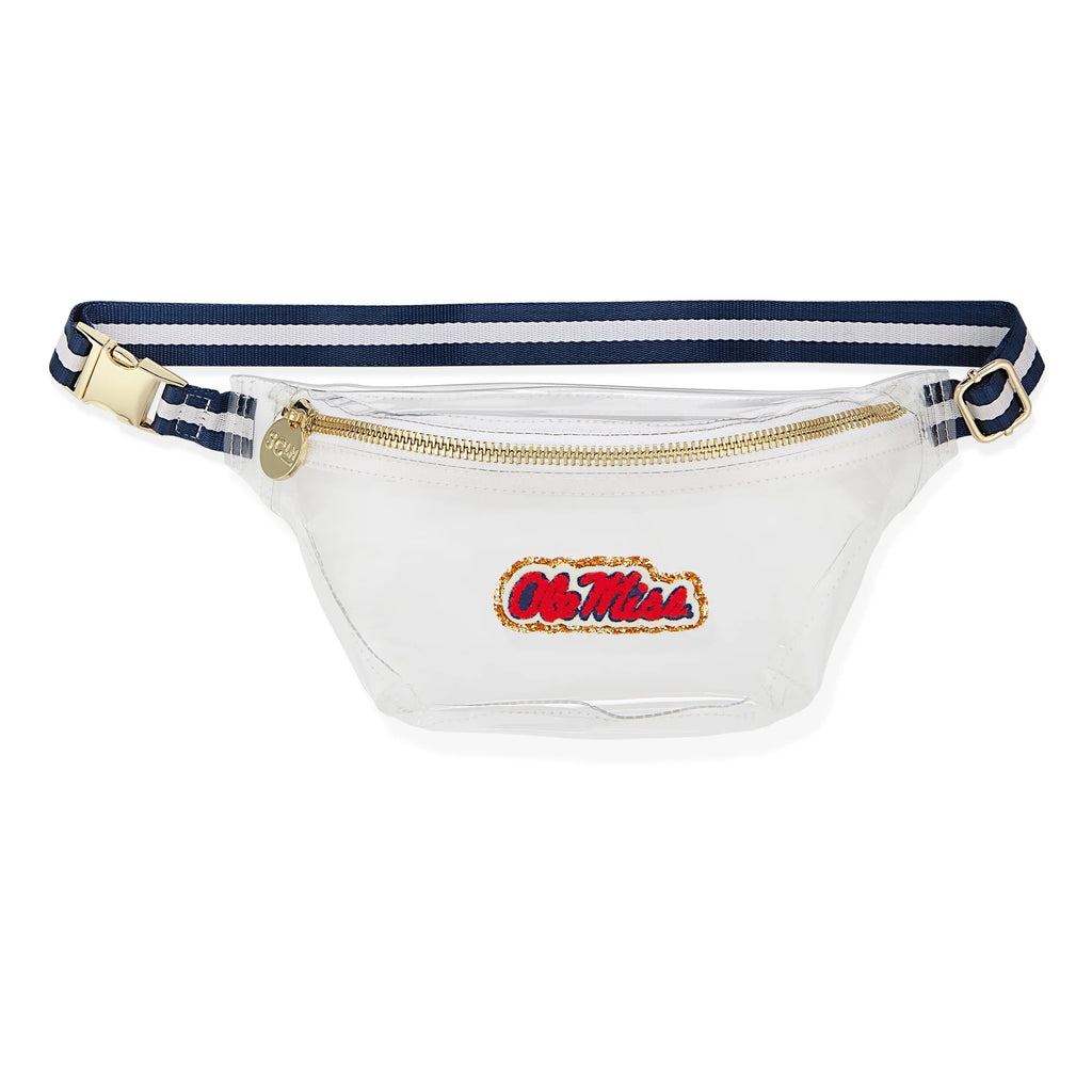 Stoney Clover Ole Miss Rebels Stadium Clear Fanny Pack