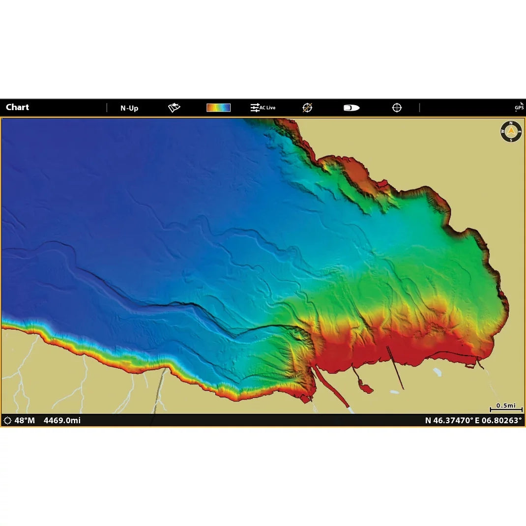 Humminbird LakeMaster Premium Western State V1 One Boat Ntwrk VX Technology