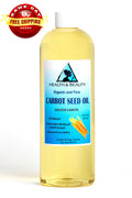 Carrot Seed Oil Organic Carrier Cold Pressed Premium Fresh 100% Pure 32 oz