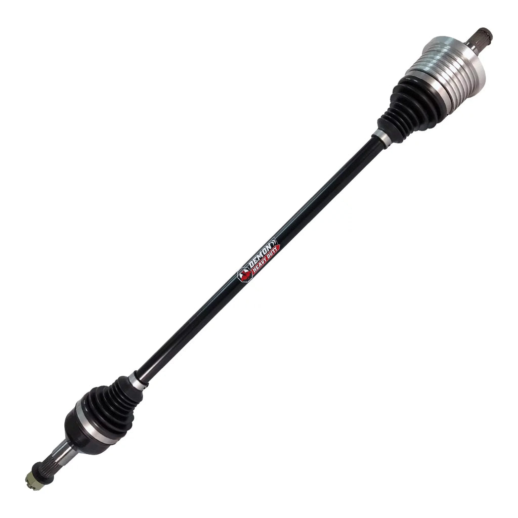 Demon Powersports Front Right Heavy Duty Lift Kit Axle (2006-21) Can Am Renegade/Outlander, Unique Boot On Terrain for Heat Reduction, 47 Degrees Larger Swing Angles (4”/6”(Gen2) Super ATV Lift Kit)
