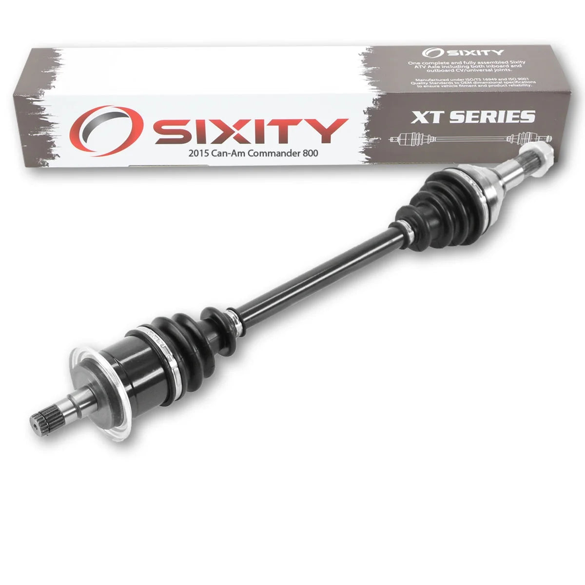 Sixity XT Front Left Axle compatible with Can-Am Commander 800 2015 - STD DPS XT 4X4