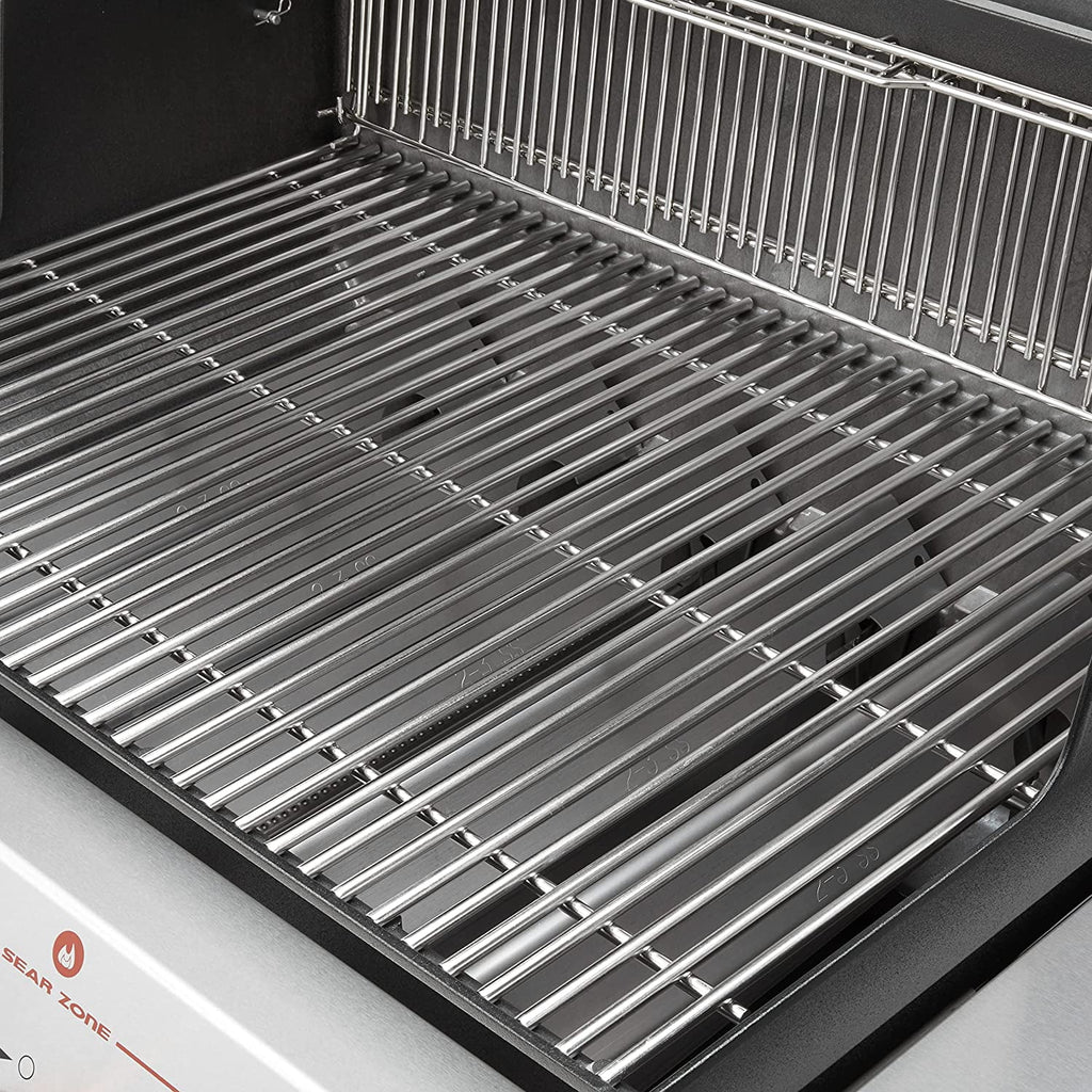 Weber Genesis Smart SX-325s 3-Burner Natural Gas Grill in Corrosion-free Metal with Smart Technology