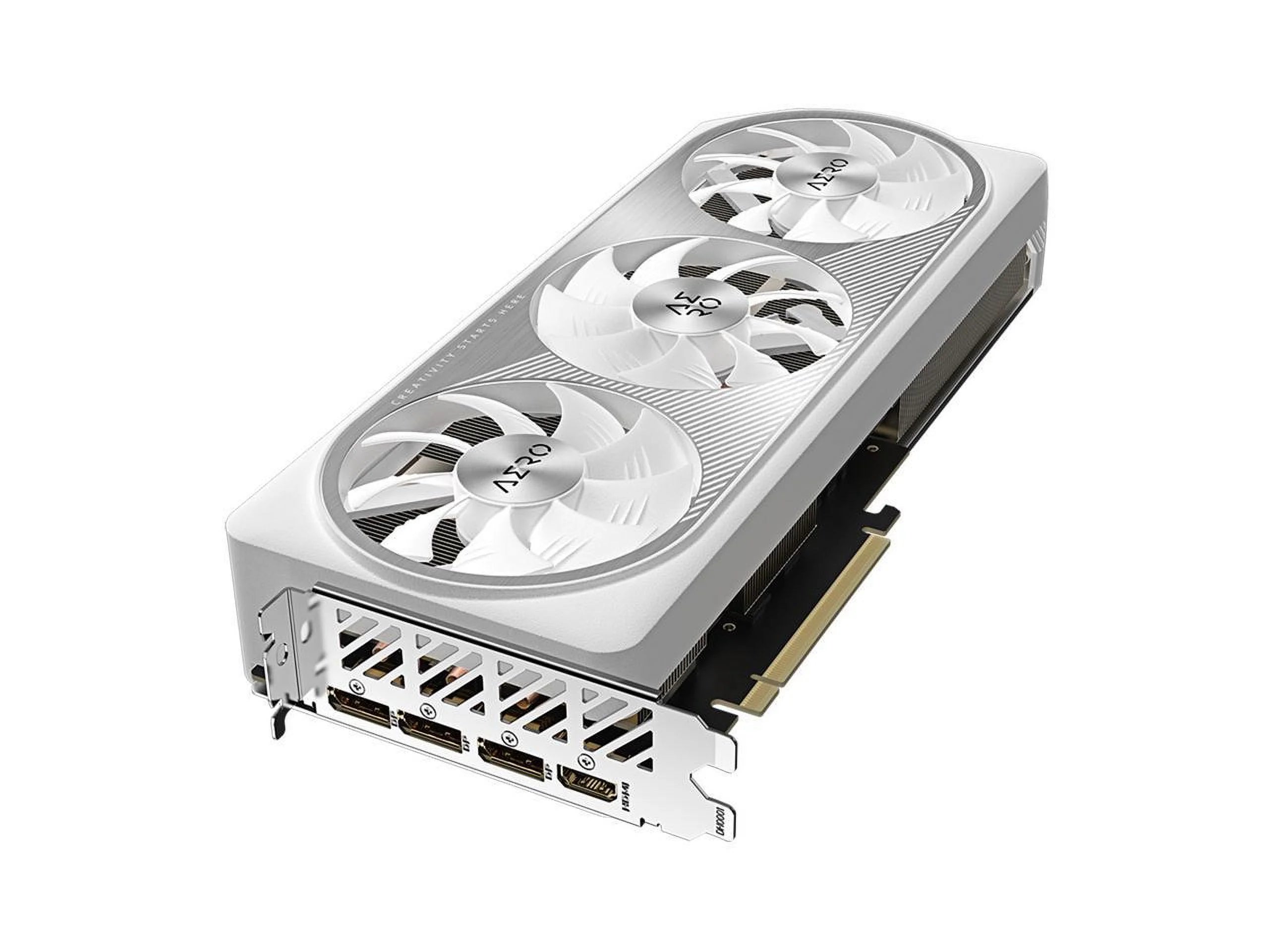 GIGABYTE GeForce RTX 4070 AERO OC V2 12G Graphics Card, 3x WINDFORCE Fans, 12GB 192-bit GDDR6X, GV-N4070AERO OCV2-12GD Video Card