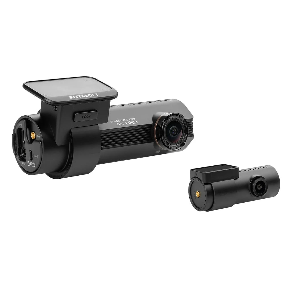 BlackVue Dash Cam Front and Rear DR970X-2CH Plus 64GB | 4K UHD Cloud Dashcam | STARVIS 2 CMOS Sensor | Built-in Wi-Fi, GPS, Parking Mode | LTE and Mobile Hotspot via Optional LTE Module