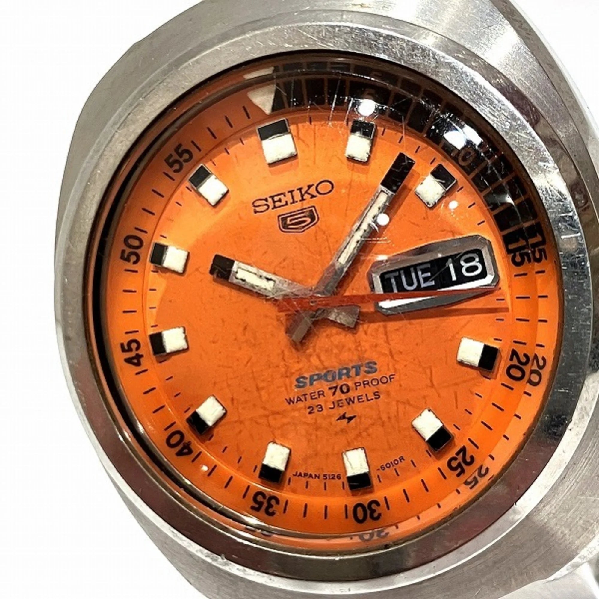 Previously Owned Seiko Five Sports 5126-6010 Automatic Watch Men's (Good)