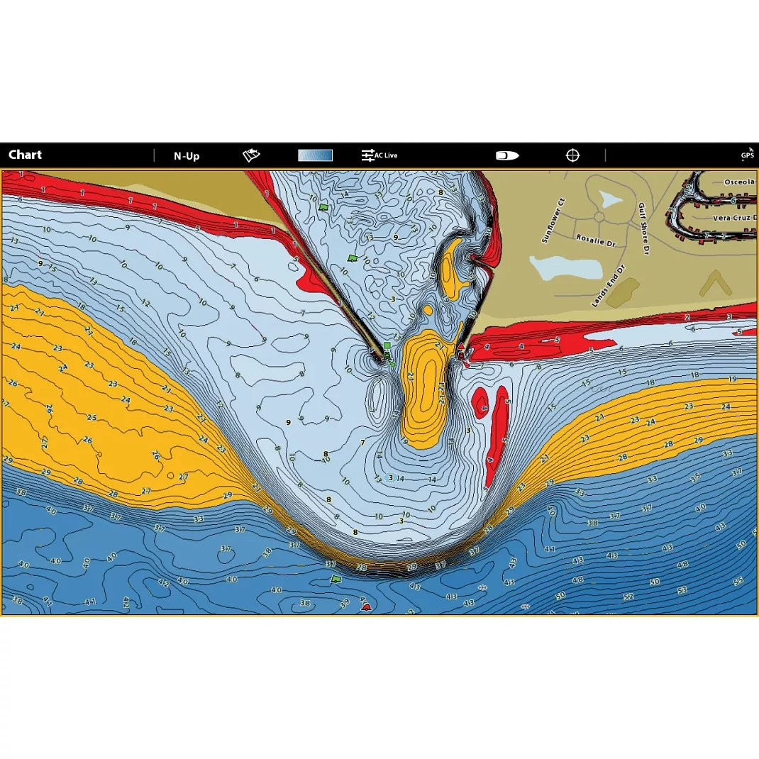 Humminbird LakeMaster Premium Western State V1 One Boat Ntwrk VX Technology
