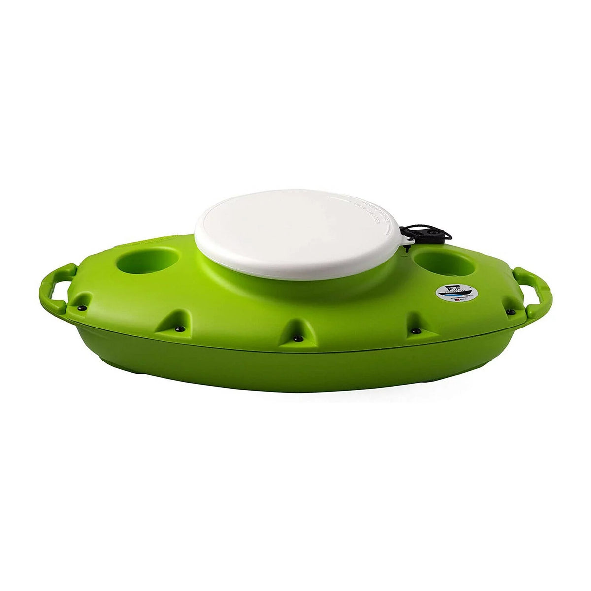 CreekKooler 15 Quart Floating Beverage Portable Pup Cooler w/ 8' Tow Rope