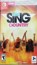 Let’s Sing Country- Nintendo Switch