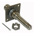 Trailer Axle Spindle for 1-1/16 Inch I.D. Bearings with Brake Flange