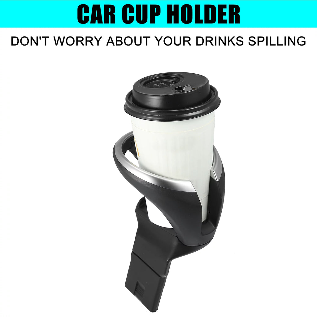 Car Cup Holder Bottle Drink Water Beverage Cupholder Front Seat Center Console Cup Holders Black for BMW 51160443082