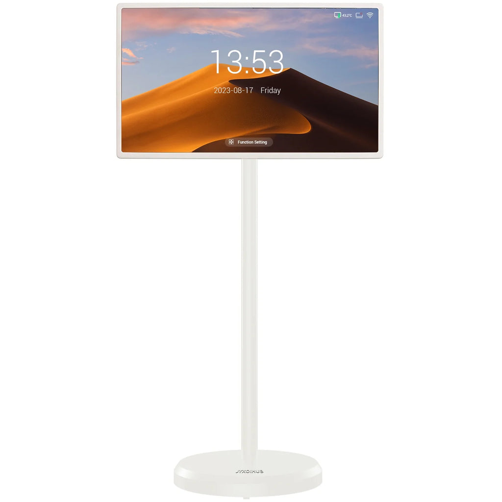 JYXOIHUB 22 inch StandbyMe 1080p Portable Touch Screen Televisions, Wireless TV on Wheels