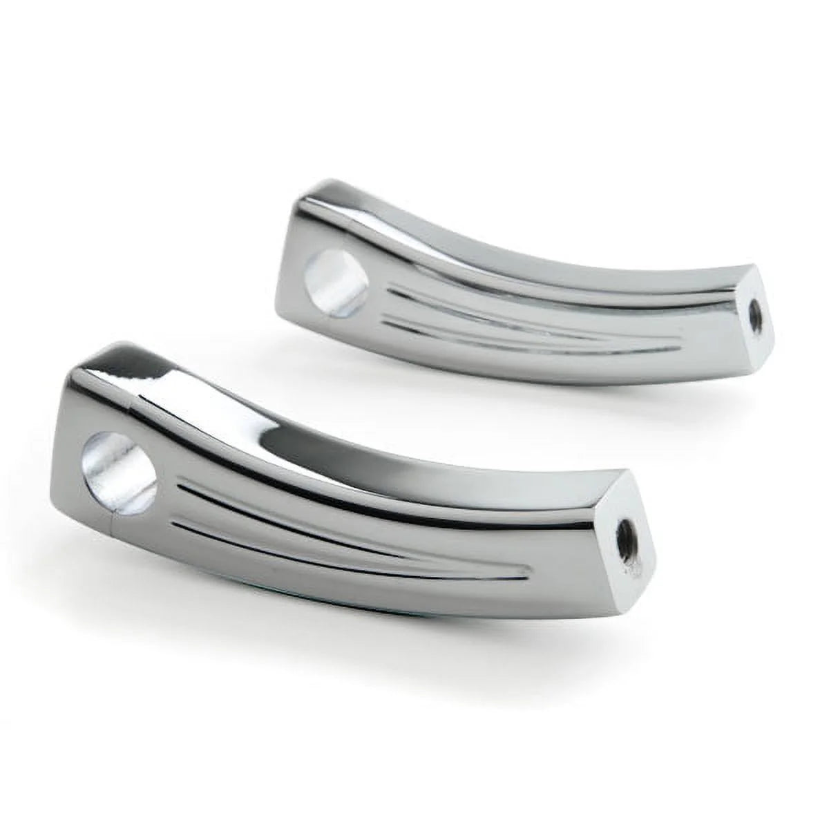 Krator 5.5" Chrome Motorcycle Handlebar Pullback Riser Compatible with Yamaha TX SR CS YX RD 350 400 500 600 650 750