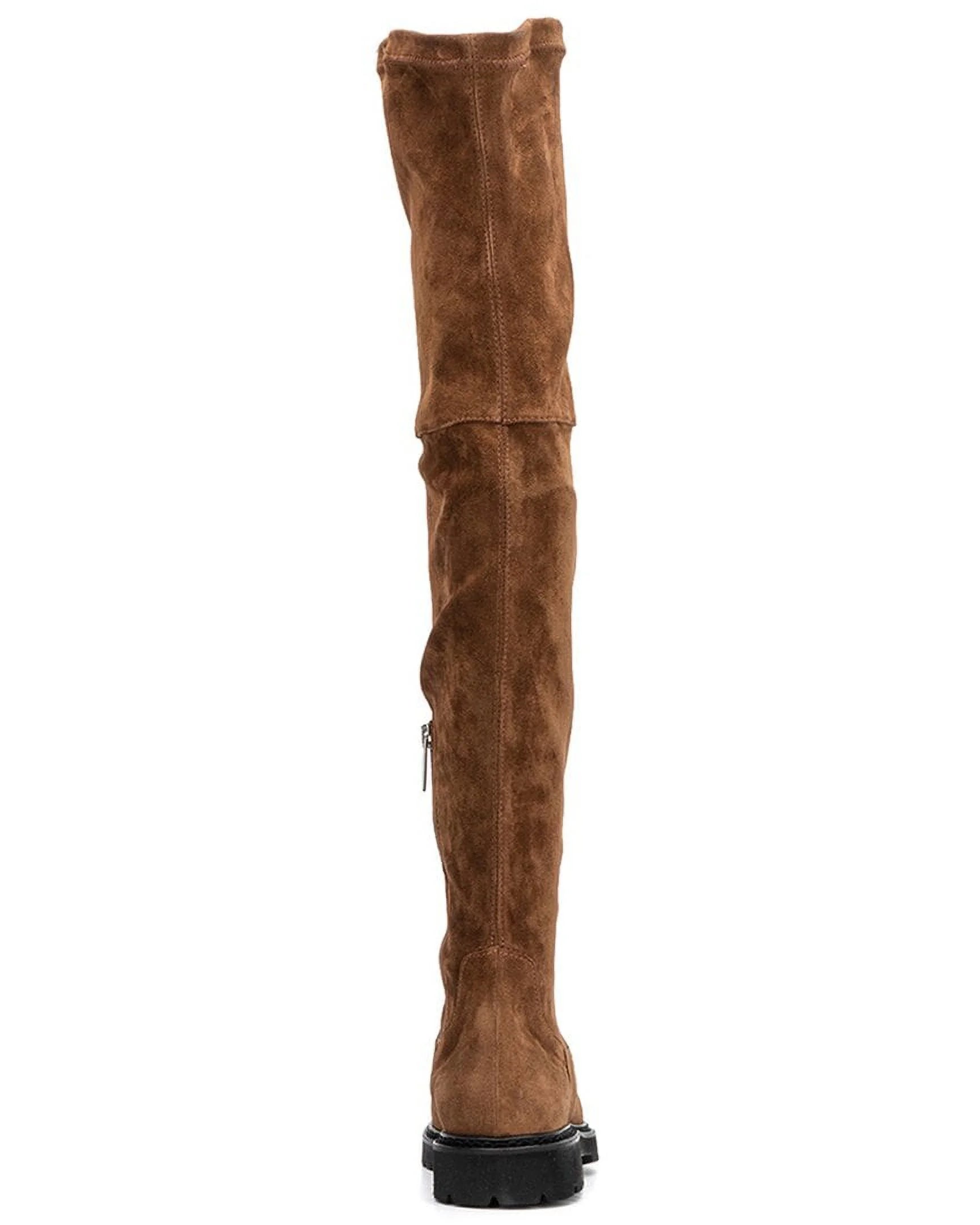 Aquatalia Mire Weatherproof Suede Boot, 10.5, Red