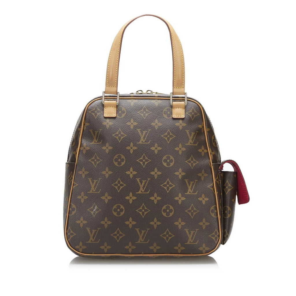 Previously Owned Louis Vuitton Monogram Exantry Cite Handbag M51161 Brown PVC Leather Ladies LOUIS VUITTON (Good)