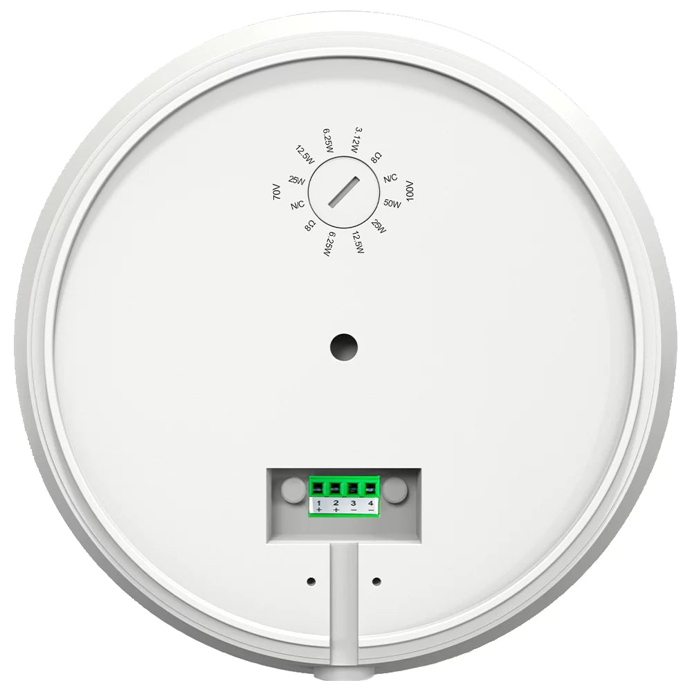 OSD Nero Arc 8 8" 2 Way Coaxial Pendant Style Speaker, 8Ohm/70V, White