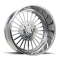 LUXXX HD FORGED LHD PRO 6 WARHOG 22X12 8X180 -44ET 122.1CB High Polished Wheel