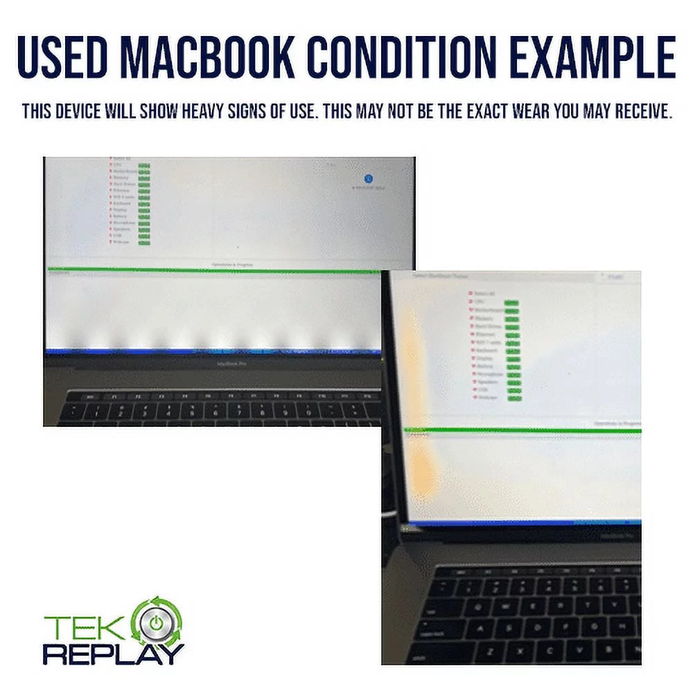 Previously Owned Apple MacBook Pro Laptop Core i5 2.3GHz 8GB RAM 256GB SSD 13" Silver MPXU2LL/A (2017) - Fair