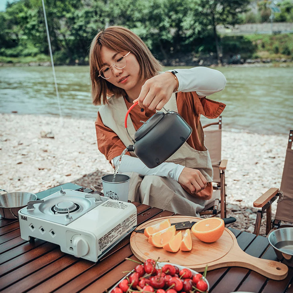 TOMSHOO Camping Stove Portable Butane 2100W Cassette for Backpacking Picnic