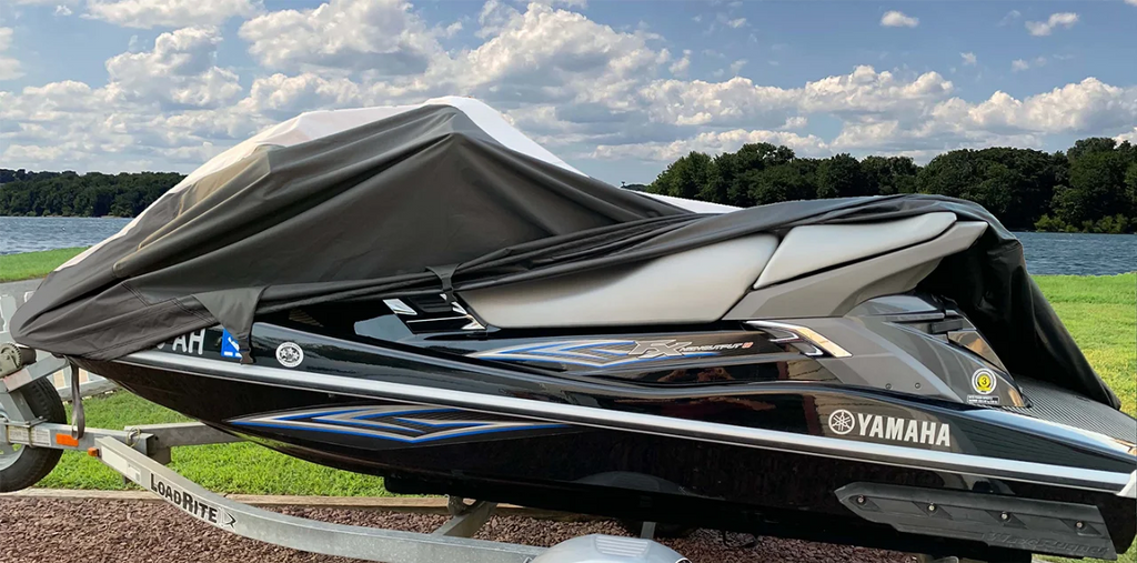 SUPER HEAVY-DUTY PWC 600D JET SKI Cover Compatible for Sea Doo Sea-Doo Bombardier RXT-X 2007 2008 2009