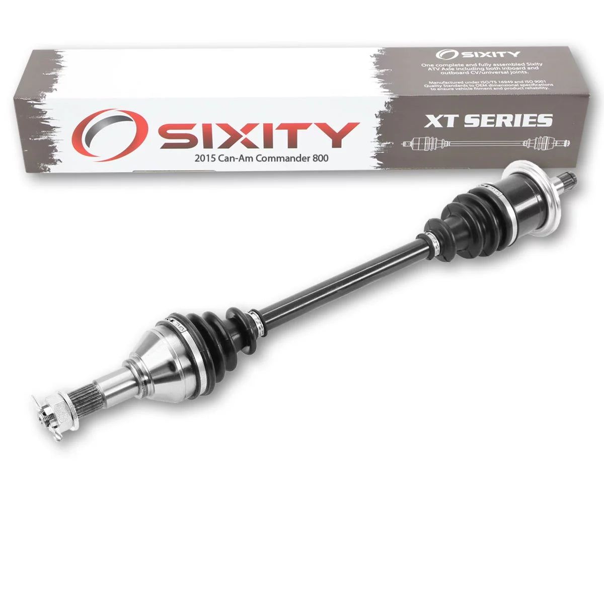 Sixity XT Front Left Axle compatible with Can-Am Commander 800 2015 - STD DPS XT 4X4